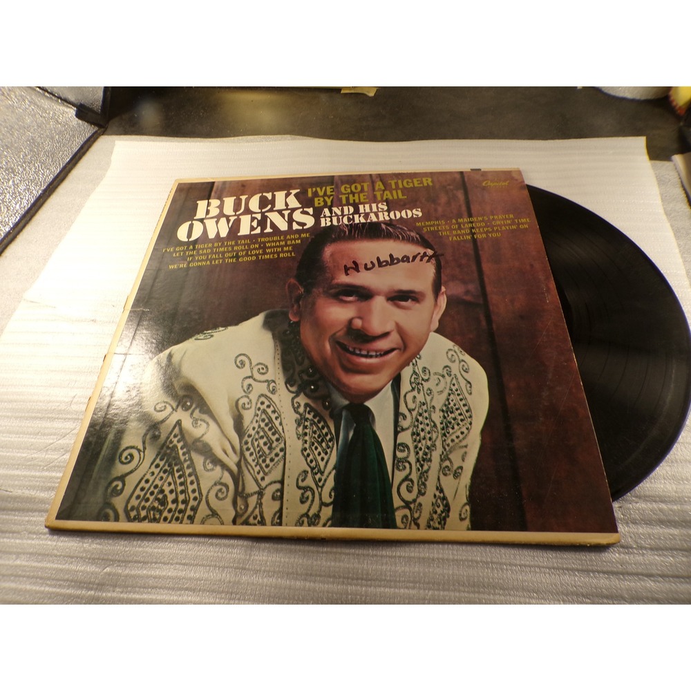 Buck Owens I've Got a Tiger by the Tail Vinyl LP Capitol T 2283 Mono 1965 Record